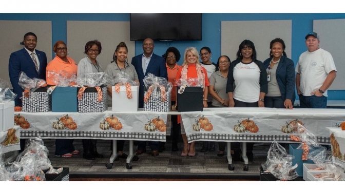 COMTO Jax partners with JTA, ATU LOCAL 1197 and Sulzbacher Village for Thanksgiving 2022